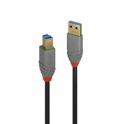 Cable USB LINDY 36744 5 m Negro Gris