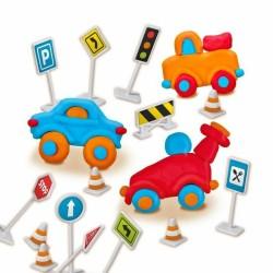 Juego de Plastilina SES Creative Traffic Sin gluten