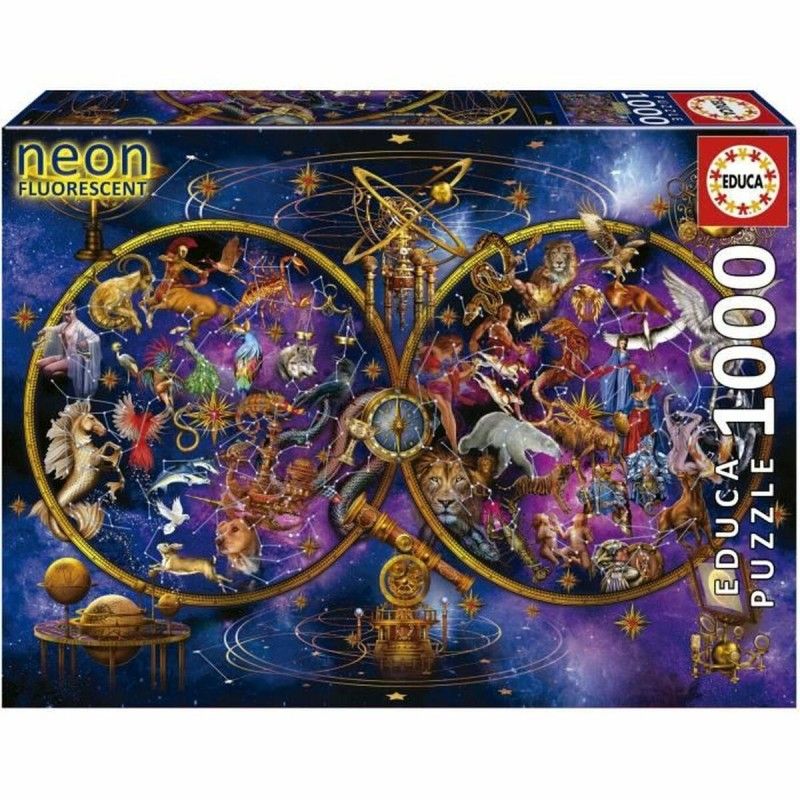 Puzzle Educa 1000 Piezas Neón