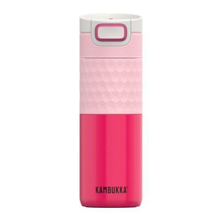 Taza Termo con Tapa Kambukka Etna Grip Diva Rosa Acero Inoxidable 500 ml