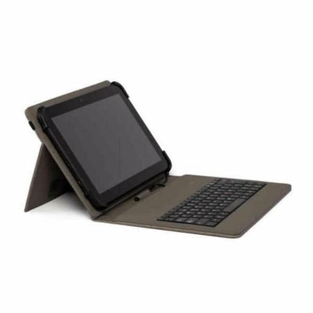 Funda para Tablet y Teclado Nilox NXFU004 10.5" Marrón