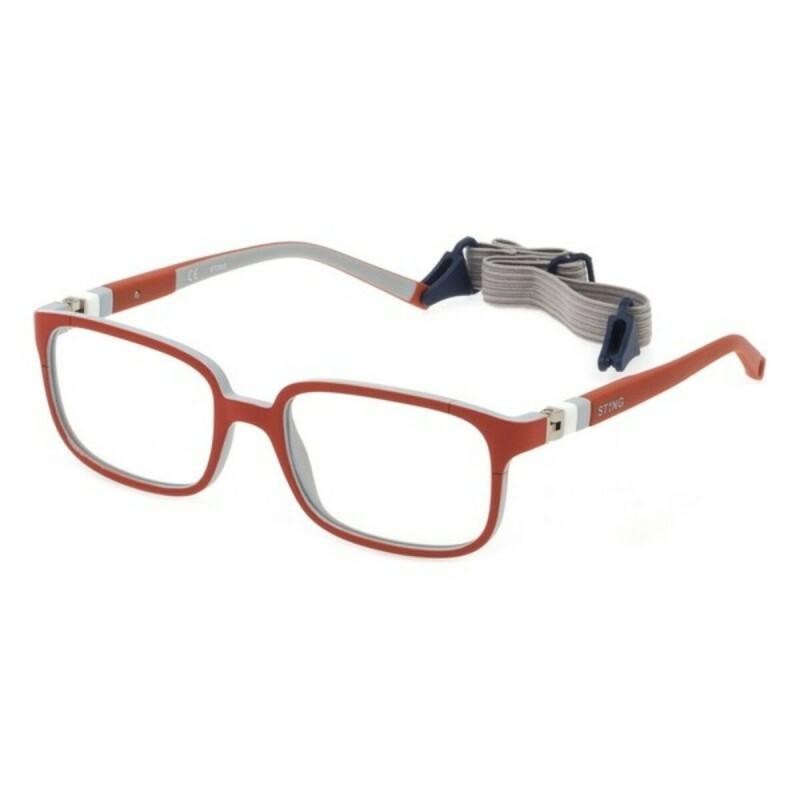 Montura de Gafas Sting VSJ6534704GF Naranja Ø 47 mm Infantil