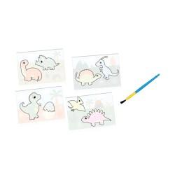 Dibujos para pintar SES Creative Colouring with Water Dinosaurios