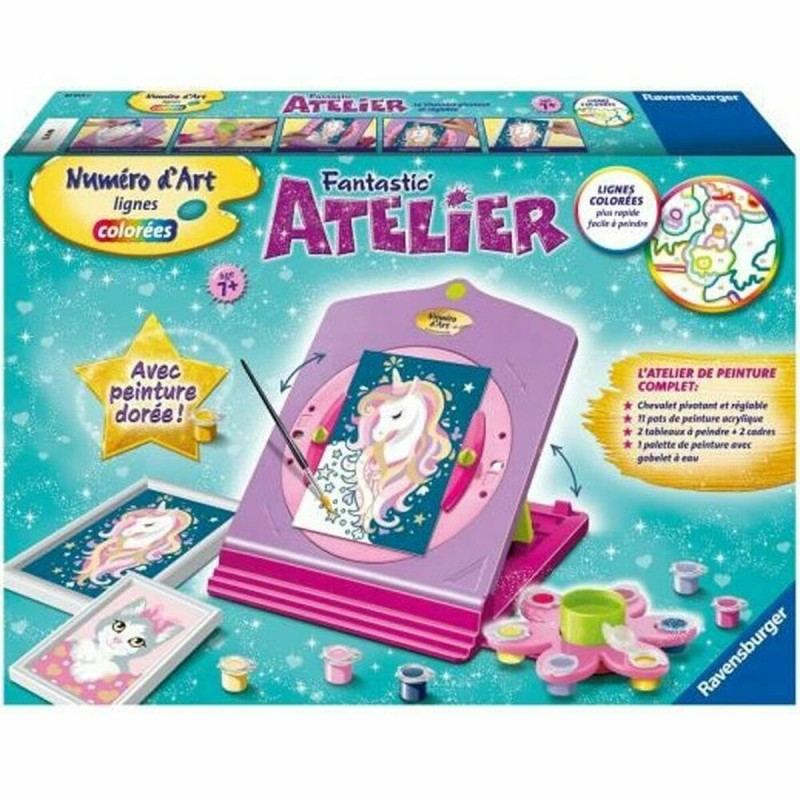 Dibujos para pintar Ravensburger  Fantastic 'Atelier Art Number