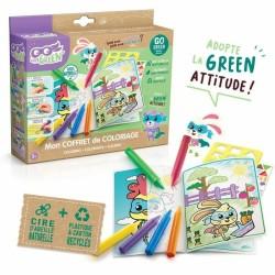 Dibujos para pintar Canal Toys Super Green