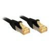 Cable de Red Rígido UTP Categoría 6 LINDY 47312 Negro 7,5 m 1 unidad