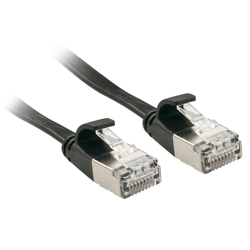 Cable de Red Rígido UTP Categoría 6 LINDY 47484 Negro 5 m 1 unidad