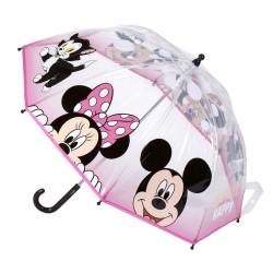 Paraguas Minnie Mouse Ø 71 cm Rosa PoE 45 cm