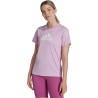 Camiseta de Manga Corta Mujer Adidas Primeblue Ciruela