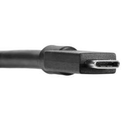 Cable USB-C Targus ACC1122GLX Negro 1,8 m