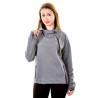 Sudadera sin Capucha Mujer Joluvi Kross Gris oscuro