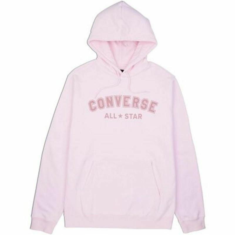 Sudadera con Capucha Unisex Converse Classic Fit All Star Single Screen Rosa