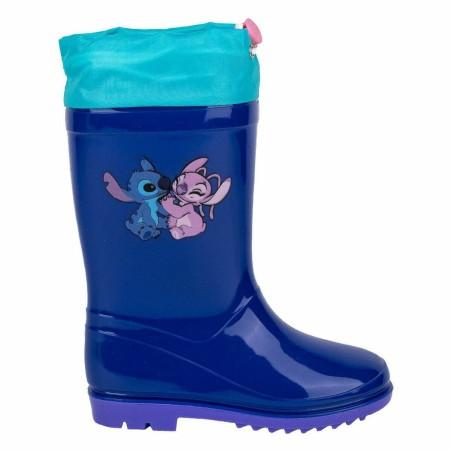 Botas de Agua Infantiles Stitch Azul