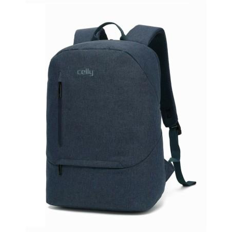 Maletín para Portátil Celly DAYPACKBL Negro Azul oscuro