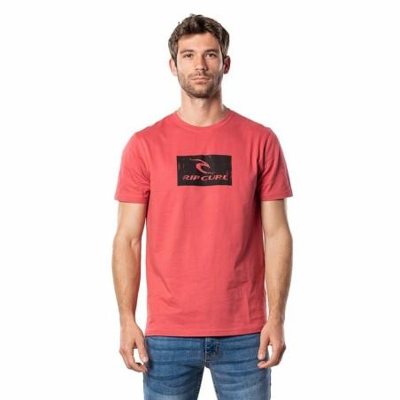 Camiseta de Manga Corta Hombre Rip Curl Hallmark Rojo