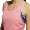 Camiseta para Mujer sin Mangas Adidas 3 Stripes Tank Rosa