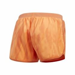 Pantalones Cortos Deportivos para Mujer Adidas M10 3" Naranja