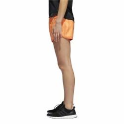 Pantalones Cortos Deportivos para Mujer Adidas M10 3" Naranja