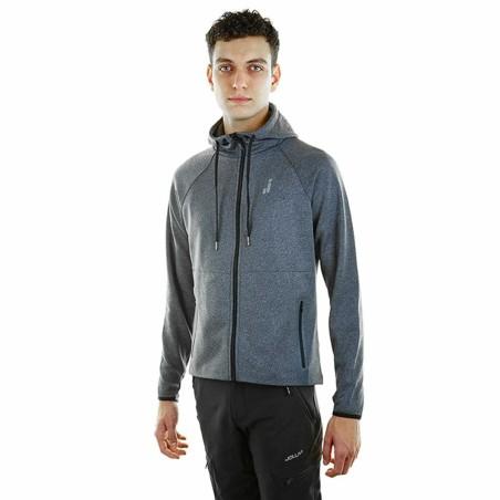 Chaqueta Deportiva para Hombre Joluvi Kross Full Gris oscuro