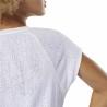 Camiseta para Mujer sin Mangas Reebok Burnout Blanco