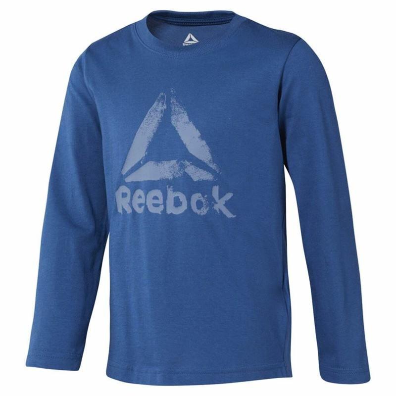 Camiseta de Manga Larga Niño Reebok Boys Training Essentials Azul