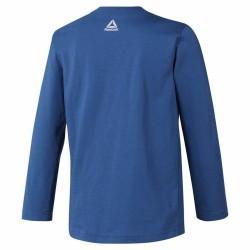 Camiseta de Manga Larga Niño Reebok Boys Training Essentials Azul