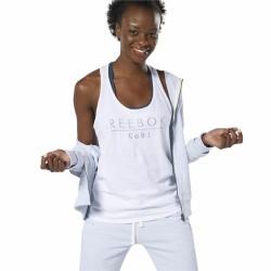 Camiseta para Mujer sin Mangas Reebok 1895 Race Blanco