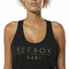 Camiseta para Mujer sin Mangas Reebok 1895 Race Negro