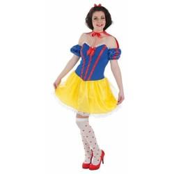 Disfraz para Adultos Blancanieves M/L (3 Piezas)