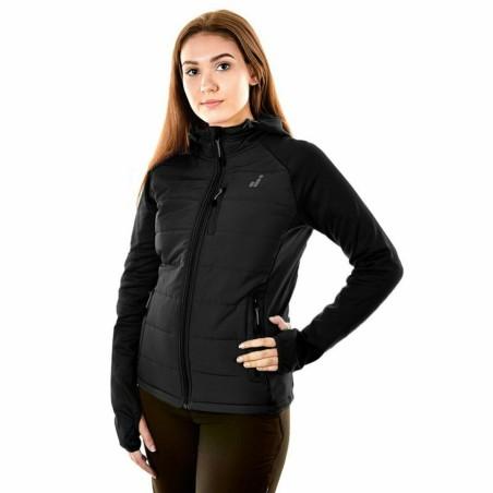 Chaqueta Deportiva para Mujer Joluvi Hybrid Negro