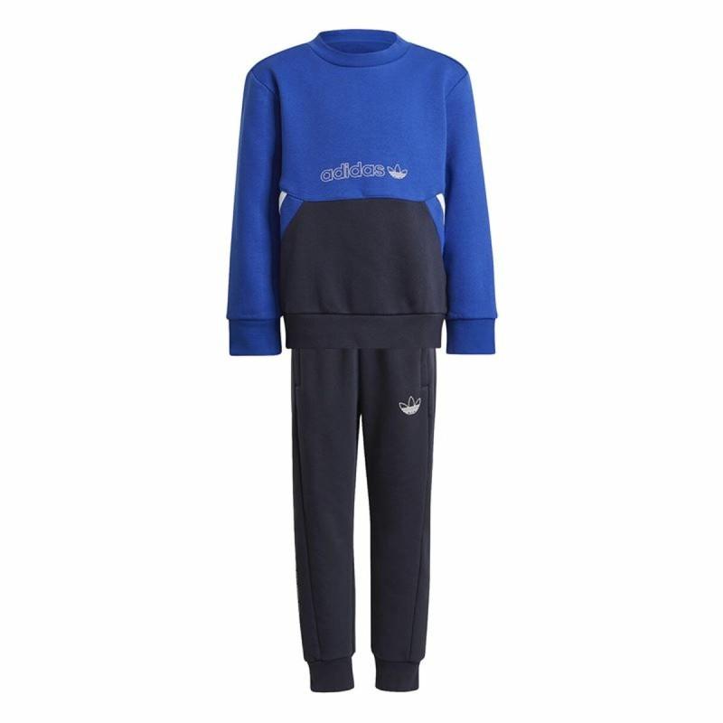 Conjunto Deportivo para Niños Adidas Crew Azul