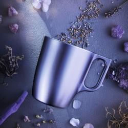 Taza Mug Luminarc Flashy Morado 250 ml Vidrio (6 Unidades)