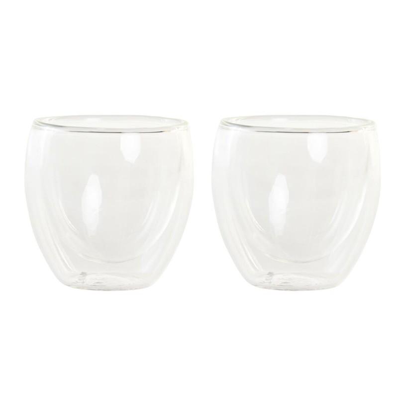 Set de Vasos DKD Home Decor 100 ml 6,7 x 6,7 x 6,4 cm