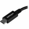 Cable USB A a USB C Startech 4105490 Negro 15 cm