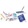 Set de Dibujo Giotto Art Lab Fancy Lettering 45 Piezas Multicolor