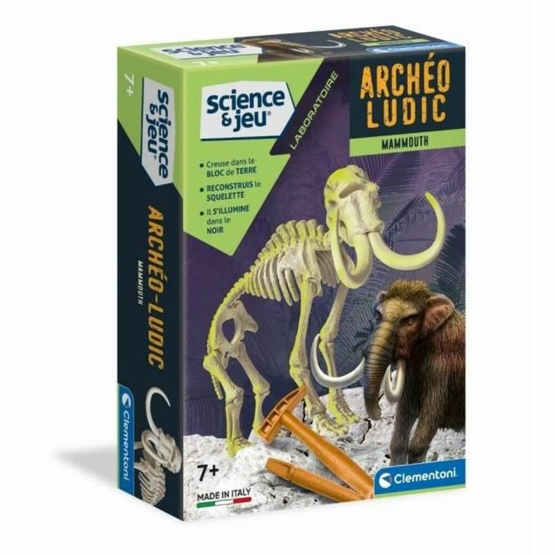 Juego de Ciencia Clementoni Archéo Ludic Mammoth Fluorescente