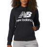 Sudadera con Capucha Mujer New Balance WT03550 Negro