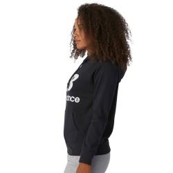 Sudadera con Capucha Mujer New Balance WT03550 Negro