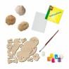 Juego de Manualidades SES Creative Geodes Galaxy Unicorn Piedras Decorativas