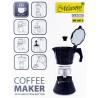 Cafetera Italiana Feel Maestro MR-1667-6 Negro Granito Aluminio 300 ml 6 Tazas