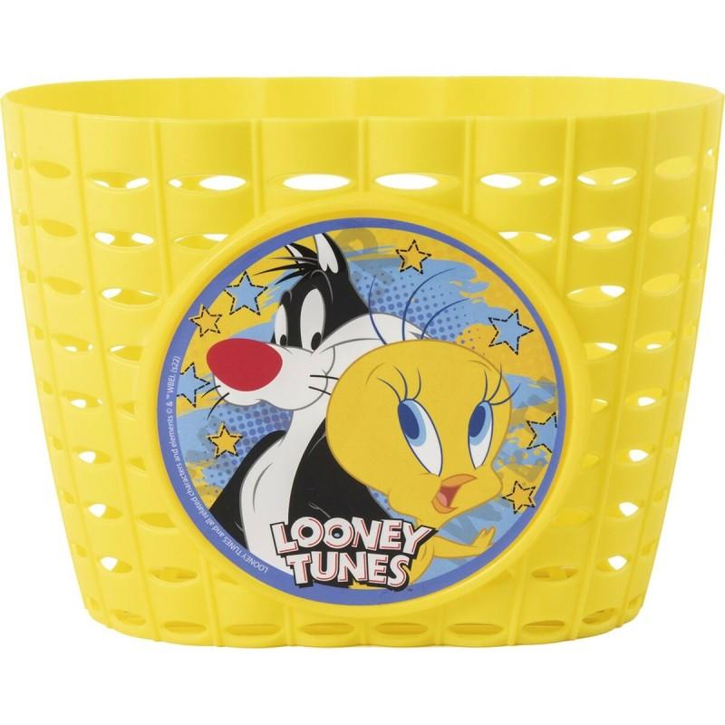 Cesta Infantil para Bicicleta Looney Tunes CZ10960 Amarillo