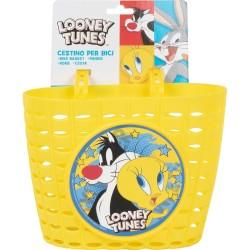 Cesta Infantil para Bicicleta Looney Tunes CZ10960 Amarillo