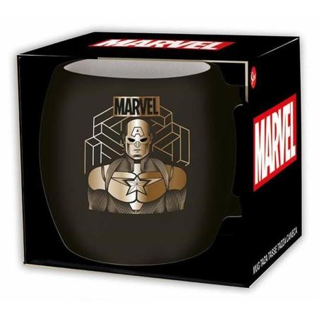 Taza con Caja Marvel Cerámica 360 ml