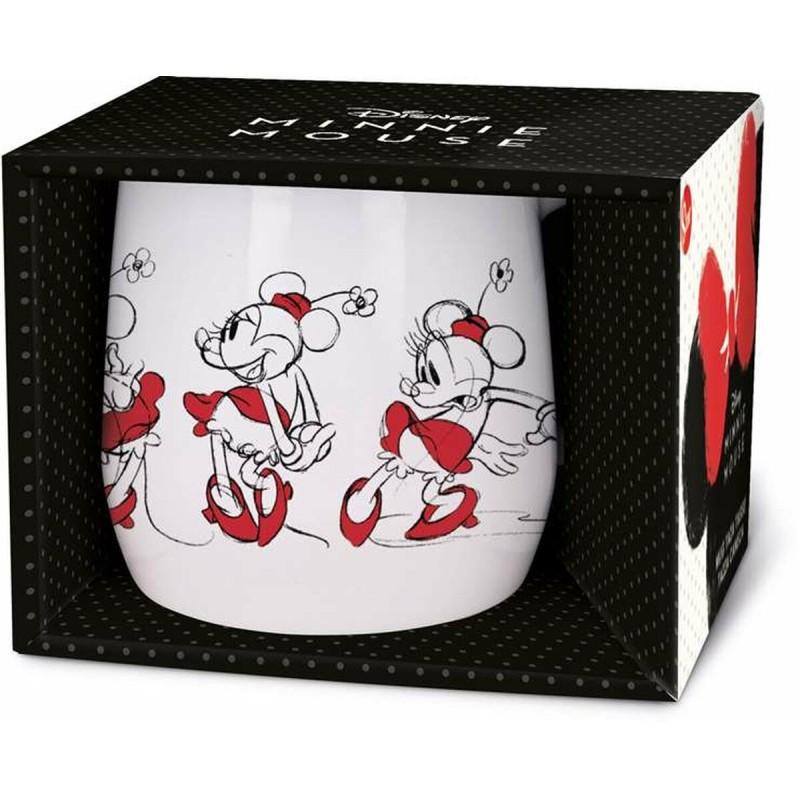 Taza con Caja Minnie Mouse Cerámica 360 ml