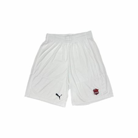 Pantalones Cortos de Baloncesto para Hombre Puma Baskonia Away Baloncesto Blanco