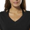 Camiseta de Manga Corta Mujer Reebok Wor Supremium Detail Negro