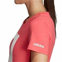 Camiseta de Manga Corta Mujer Adidas Essentials Rosa claro