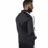 Chaqueta Deportiva para Hombre Reebok Essentials Linear Logo Negro