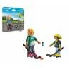 Playset Playmobil 71209 13 Piezas Jugador de hockey Duo