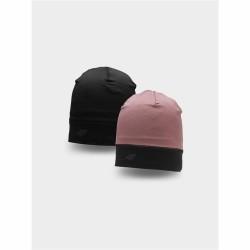 Gorro Deportivo 4F H4Z22-CAF008-54S Negro Rosa S/M